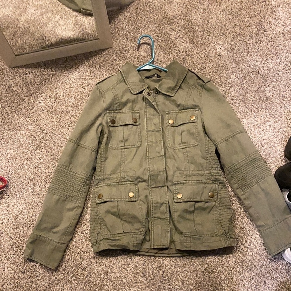 F&F army green jacket